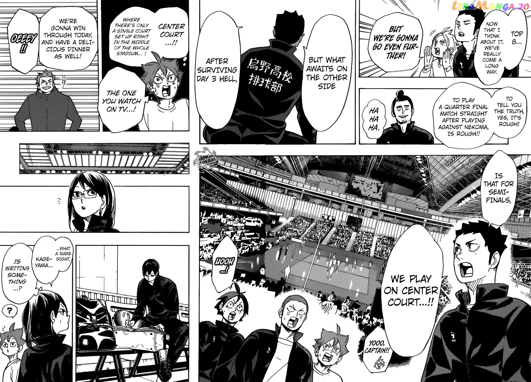 Haikyuu!!, Chapter 338 image 09